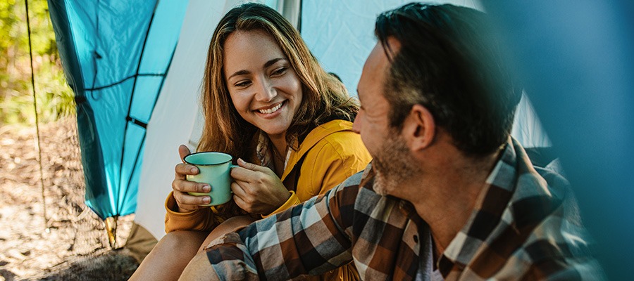 emplacements de camping
