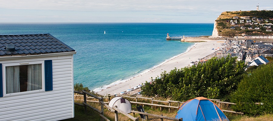 Location de mobil-home en bord de mer